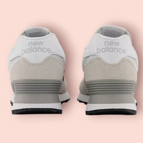 (NWOT) New Balance® Classic 574 Women's Shoes - Nimbus Cloud / White - Size 7 - Picture 6 of 9